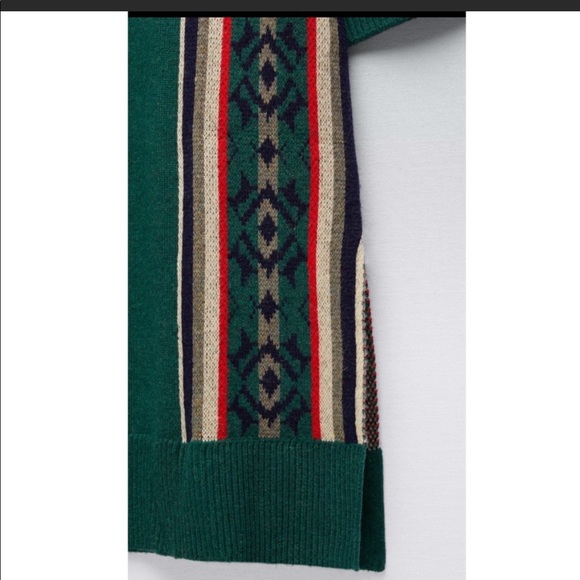 Zara jacquard wool blend tunic - Picture 2 of 2